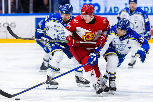 Leksands Patrik Noren och Jon Knuts mot Moras Henrik