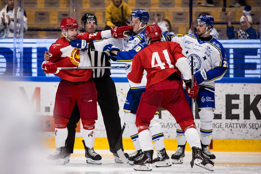 Moras Markus Modigs och Leksands Anton Johansson