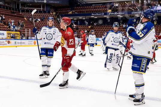 Leksands Anton Johansson jublar