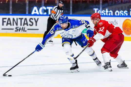 Leksands Marek Hrivik och Moras Markus Modigs