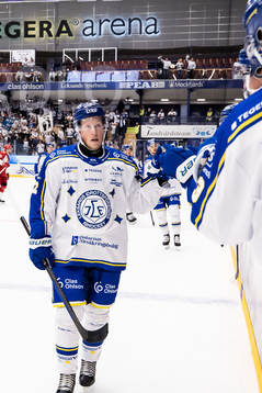 Leksands Kalle Östman jubel