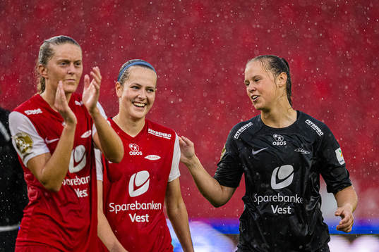 Joanna Tynnilä and Sandra Stavenes of Brann
