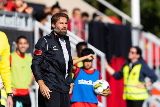 Brommapojkarnas tränare Olof Mellberg