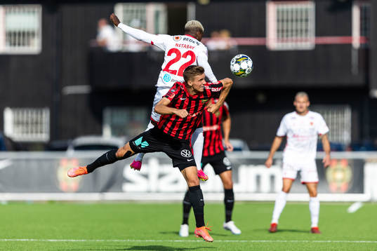 Kalmars Nahom Girmai Netabay och Brommapojkarnas Samuel