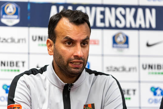 Brommapojkarnas assisterande tränare Andreas Engelmark