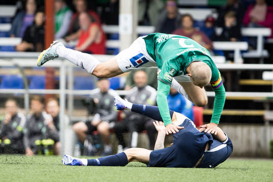 Brages Alexander Zetterström och Utsiktens Lucas Hedlund