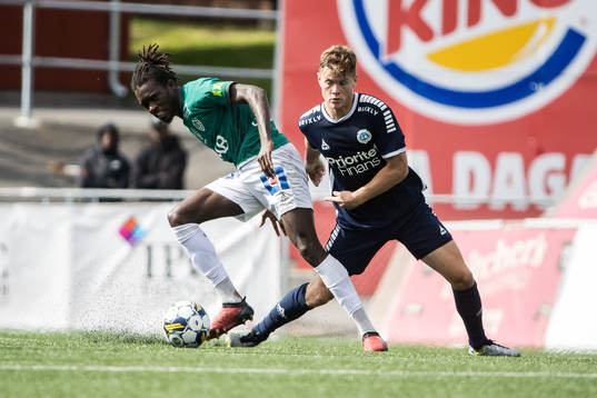 under fotbollsmatchen i Superettan mellan Brage och Utsikten