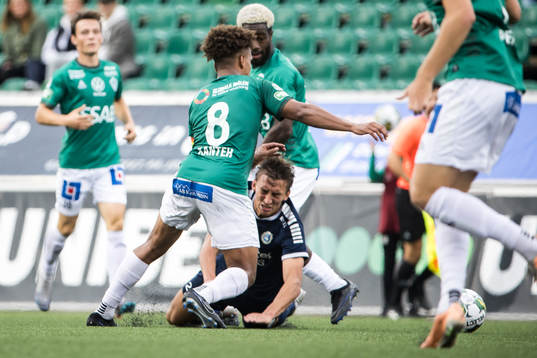 Brages Seth Hellberg och Utsiktens Predrag Randelovic