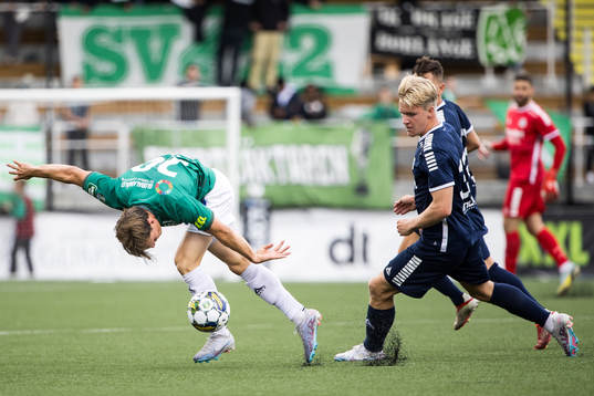 Brages Filip Sjöberg och Utsiktens Sebastian Lagerlund