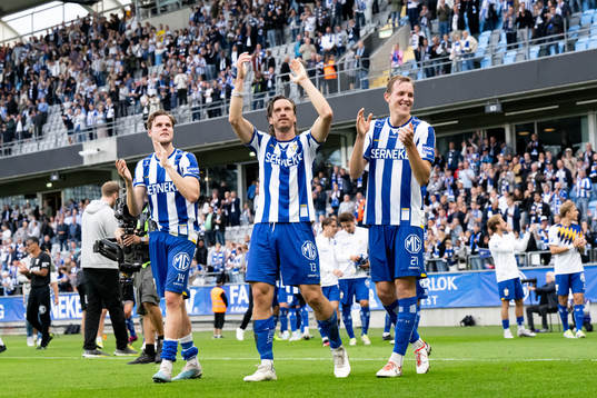 IFK Göteborgs Gustaf Norlin, Gustav Svensson och Adam
