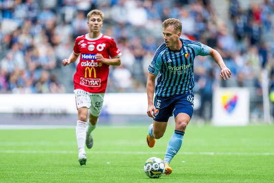 Degerforss Hugo Bolin och Djurgårdens Rasmus Schuller