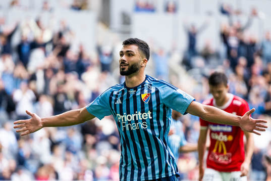 Bläddra bland fler bilder av Fotboll, Allsvenskan, Djurgården - Degerfors