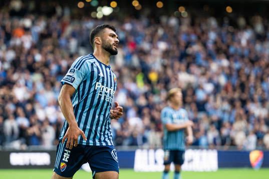 Djurgårdens Musa Qurbanli deppar