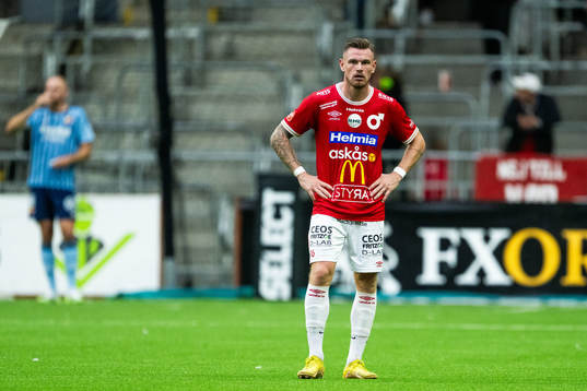 Degerfors Rasmus Örqvist deppar