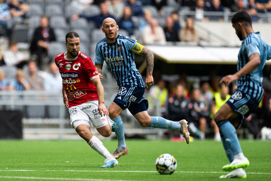 Degerfors Abdelkarim Mammar Chaouche och Djurgårdens