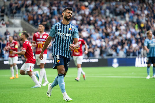 Djurgårdens Musa Qurbanli deppar