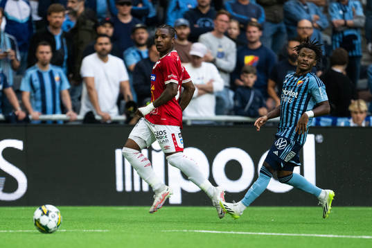 Degerfors Joseph - Claude Agyeman Gyau och Djurgårdens