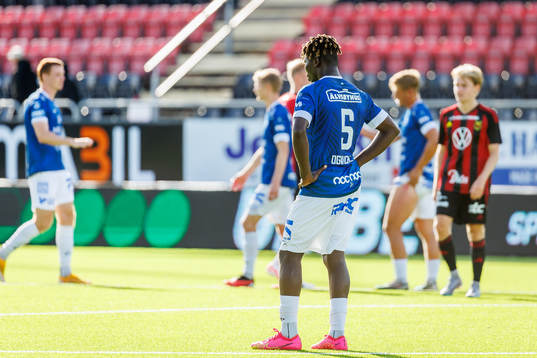 Trelleborgs Abel Ogwuche deppar