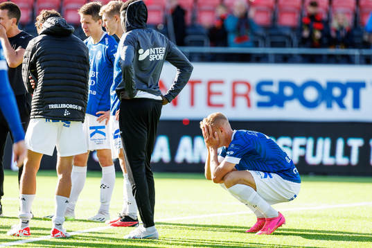 Trelleborgs Liam Olausson deppar