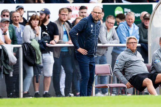 Halmstads tränare Magnus Haglund