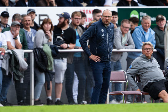 Halmstads tränare Magnus Haglund