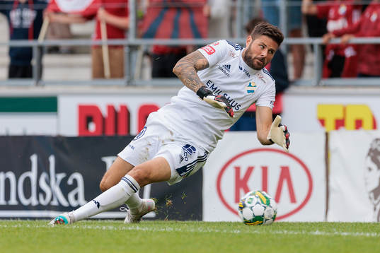 Östers målvakt Miloje Prekovic
