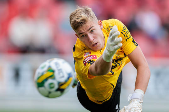 Örgrytes målvakt Mathias Nilsson