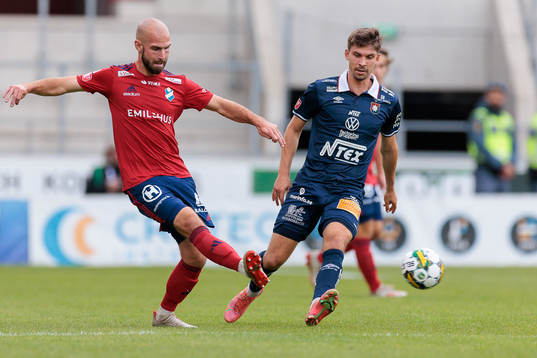 Östers Sebastian Hedlund och Örgrytes Daniel Paulson