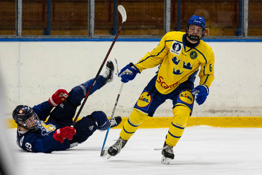 Sveriges Rocky Langvardt och Finlands Benjamin Strömberg