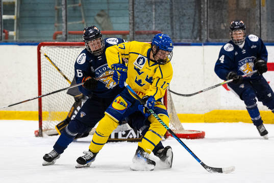 Sveriges Torkel Jennersjö och Finlands Onni Pietäläinen