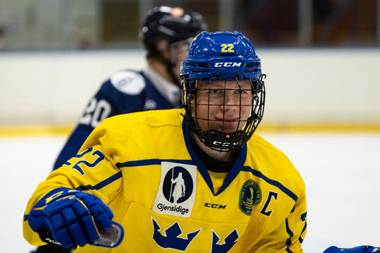 Sveriges Anton Gästrin jublar
