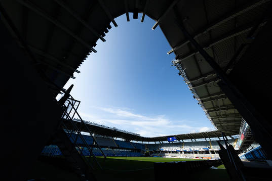 Gamla Ullevi innan fotbollsmatchen i Allsvenskan mellan IFK