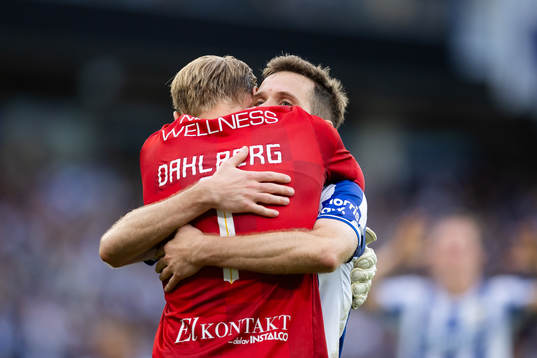 IFK Göteborgs målvakt Pontus Dahlberg och Emil