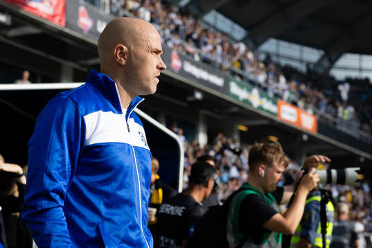 IFK Göteborgs tränare Jens Berthel Askou innan