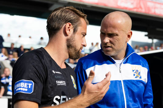 IFK Göteborgs assisterande tränare William Lundin och