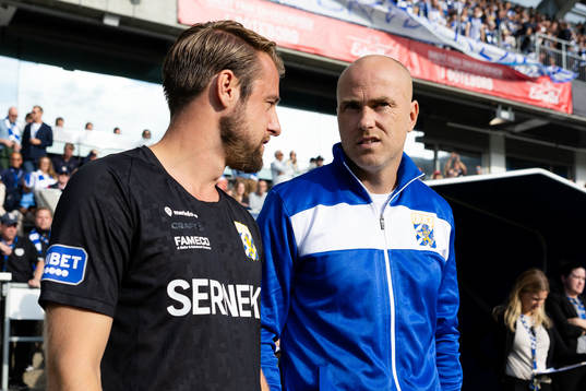 IFK Göteborgs assisterande tränare William Lundin och