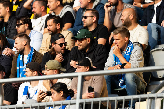 Tidigare IFK Göteborg spelaren Mattias Bjärsmyr t.v. och