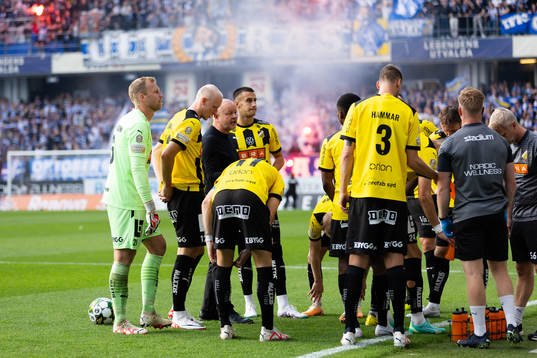 Häcken samlade ihop med tränare Per-Mathias Høgmo