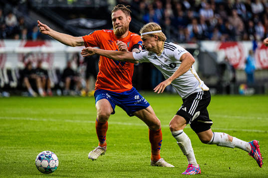 David Fällman of Aalesund and Olaus Jair Skarsem of