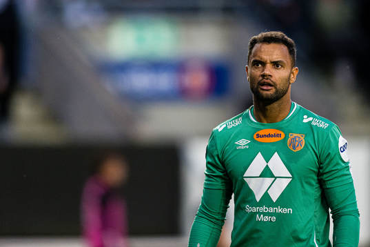 Sten Michael Grytebust of Aalesund looks dejected