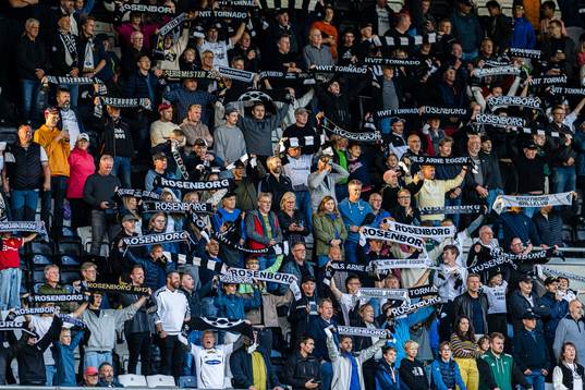 Spectators in the stands