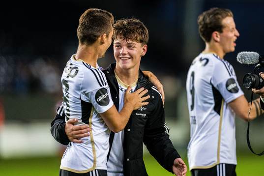 Håkan Wiedesheim-Paul and Sverre Halseth Nypan of Rosenborg