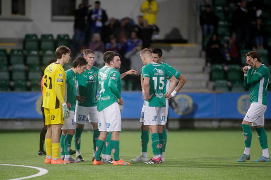 Jönköpings Södras spelare deppar