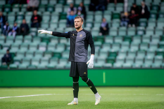 GIF Sundsvalls målvakt Oscar Jonsson
