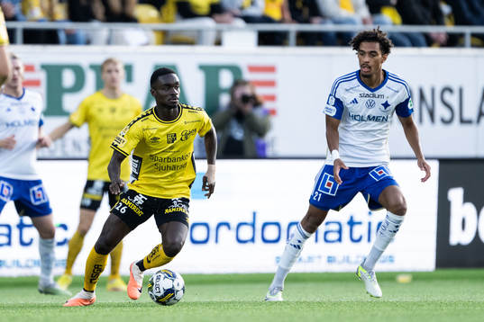 Elfsborgs Emmanuel Boateng och IFK Norrköpings Jesper