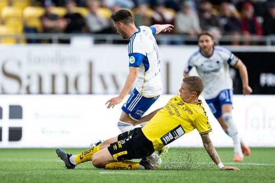Elfsborgs Sebastian Holmen och IFK Norrköpings Vito