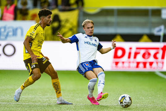 Elfsborgs Ahmed Qasem och IFK Norrköpings Marcus Baggesen
