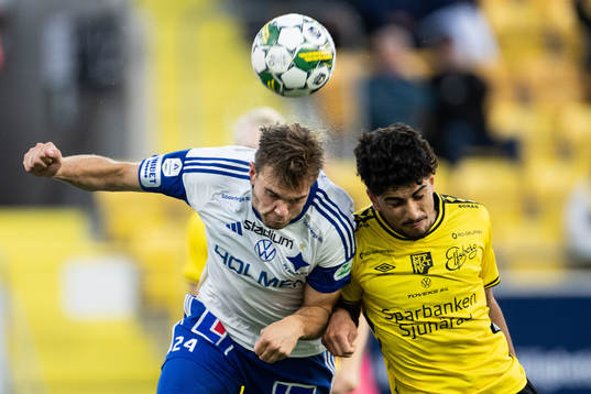 IFK Norrköpings Anton Eriksson och Elfsborgs Ahmed Qasem