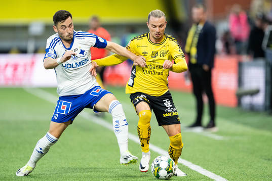 IFK Norrköpings Vito Hammershöy-Mistrati och Elfsborgs