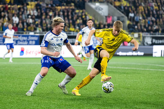 IFK Norrköpings Daniel Fritz Eid och Elfsborgs Jeppe